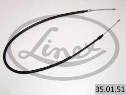 LINEX Cablu, frana de parcare LINEX 35.01. 51 (35.01.51)