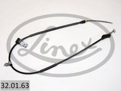 LINEX Cablu, frana de parcare LINEX 32.01. 63 (32.01.63)