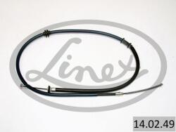 LINEX Cablu, frana de parcare LINEX 14.02. 49 (14.02.49)