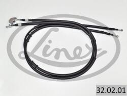LINEX Cablu, frana de parcare LINEX 32.02. 01 (32.02.01) - automobilus