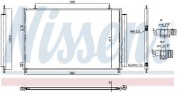 NISSENS Condensator, climatizare NISSENS ** FIRST FIT ** 940961 (940961)