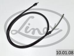 LINEX Cablu, frana de parcare LINEX 10.01. 08 (10.01.08)