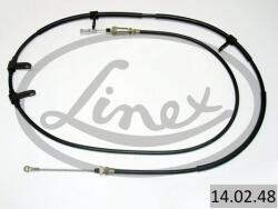 LINEX Cablu, frana de parcare LINEX 14.02. 48 (14.02.48) - automobilus