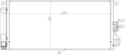 MTR Condensator, climatizare MTR 13054736 (13054736) - automobilus
