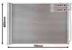 VAN WEZEL Condensator, climatizare VAN WEZEL 06005370 (06005370)