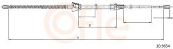 COFLE Cablu, frana de parcare COFLE 10.9054 (10.9054)