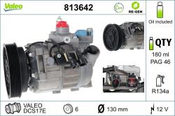 VALEO Compresor, climatizare VALEO RE-GEN REMANUFACTURED 813642 (813642)