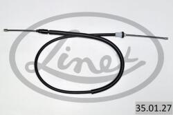 LINEX Cablu, frana de parcare LINEX 35.01. 27 (35.01.27)