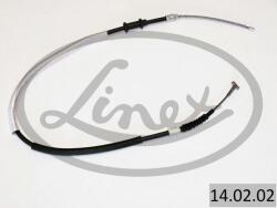 LINEX Cablu, frana de parcare LINEX 14.02. 02 (14.02.02)