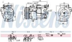 NISSENS Compresor, climatizare NISSENS ** FIRST FIT ** 891042 (891042)