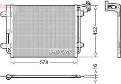 DENSO Condensator, climatizare DENSO DCN32067 (DCN32067) - automobilus