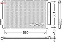 DENSO Condensator, climatizare DENSO DCN09043 (DCN09043)
