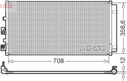 DENSO Condensator, climatizare DENSO DCN10061 (DCN10061) - automobilus
