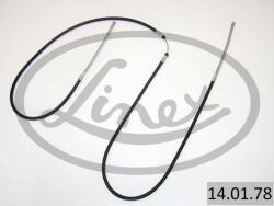 LINEX Cablu, frana de parcare LINEX 14.01. 78 (14.01.78)