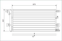 VALEO Condensator, climatizare VALEO 822596 (822596) - automobilus