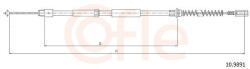 COFLE Cablu, frana de parcare COFLE 10.9891 (10.9891) - automobilus