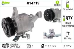 VALEO Compresor, climatizare VALEO ORIGINS NEW OE TECHNOLOGY 814719 (814719)