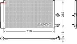 DENSO Condensator, climatizare DENSO DCN33014 (DCN33014) - automobilus