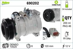 VALEO Compresor, climatizare VALEO CORE-FLEX 690202 (690202)