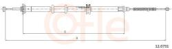 COFLE Cablu, frana de parcare COFLE 12.0731 (12.0731)