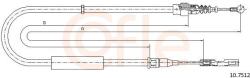 COFLE Cablu, frana de parcare COFLE 10.7512 (10.7512)
