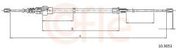 COFLE Cablu, frana de parcare COFLE 10.9053 (10.9053) - automobilus