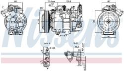 NISSENS Compresor, climatizare NISSENS ** FIRST FIT ** 891043 (891043)