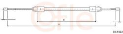 COFLE Cablu, frana de parcare COFLE 10.9322 (10.9322) - automobilus