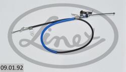 LINEX Cablu, frana de parcare LINEX 09.01. 92 (09.01.92) - automobilus