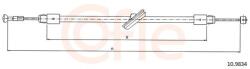 COFLE Cablu, frana de parcare COFLE 10.9834 (10.9834) - automobilus