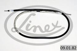 LINEX Cablu, frana de parcare LINEX 09.01. 82 (09.01.82) - automobilus