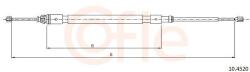 COFLE Cablu, frana de parcare COFLE 10.4520 (10.4520) - automobilus