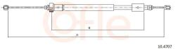 COFLE Cablu, frana de parcare COFLE 10.4707 (10.4707) - automobilus