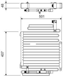 VALEO Condensator, climatizare VALEO 814288 (814288) - automobilus