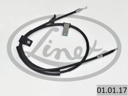 LINEX Cablu, frana de parcare LINEX 01.01. 17 (01.01.17) - automobilus
