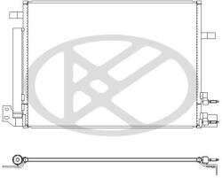 KOYORAD Condensator, climatizare KOYORAD CD311028 (CD311028) - automobilus