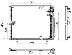 MAHLE Condensator, climatizare MAHLE BEHR AC 148 000S (AC 148 000S)