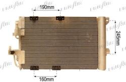 FRIGAIR Condensator, climatizare FRIGAIR 0807.2029 (0807.2029) - automobilus