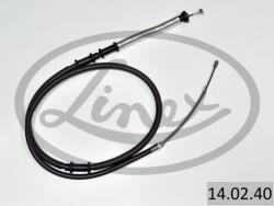 LINEX Cablu, frana de parcare LINEX 14.02. 40 (14.02.40) - automobilus