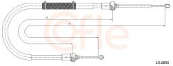 COFLE Cablu, frana de parcare COFLE 10.6895 (10.6895) - automobilus