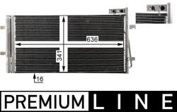MAHLE Condensator, climatizare MAHLE BEHR *** PREMIUM LINE *** AC 42 000P (AC 42 000P)