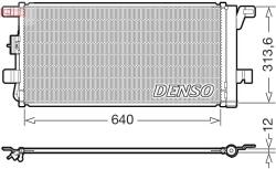 DENSO Condensator, climatizare DENSO DCN02049 (DCN02049) - automobilus