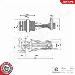 ESEN SKV Suport motor ESEN SKV 75SKV051 (75SKV051)