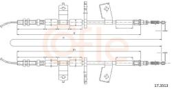 COFLE Cablu, frana de parcare COFLE 17.3513 (17.3513) - automobilus