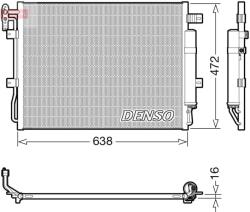 DENSO Condensator, climatizare DENSO DCN14003 (DCN14003)