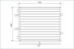 VALEO Condensator, climatizare VALEO 814172 (814172) - automobilus