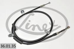 LINEX Cablu, frana de parcare LINEX 36.01. 35 (36.01.35) - automobilus