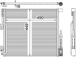 MAHLE Condensator, climatizare MAHLE BEHR *** PREMIUM LINE *** AC 570 000P (AC 570 000P)