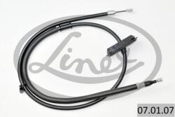 LINEX Cablu, frana de parcare LINEX 07.01. 07 (07.01.07)