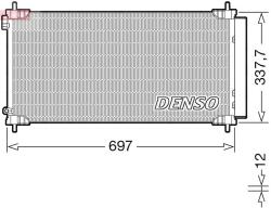 DENSO Condensator, climatizare DENSO DCN50120 (DCN50120)